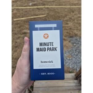 HOMESICK CANDLE 13.75oz, MLB Houston Astros - MINUTE MAID PARK New Collectible